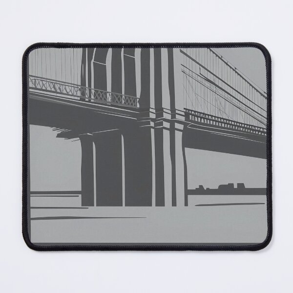Item preview, Brooklyn Bridge Minimalist Art Poster designed and sold by FestivityFinds.