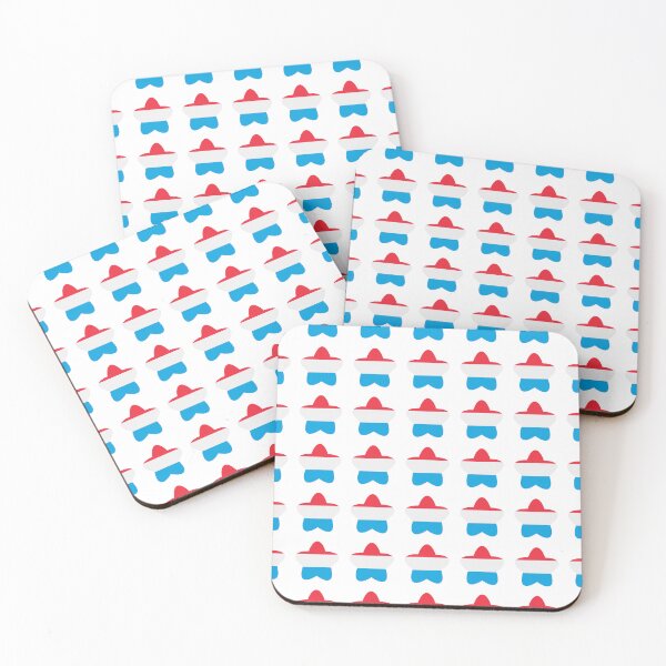 Item preview, Luxembourg Flag Star Pattern designed and sold by TheIconSmith.