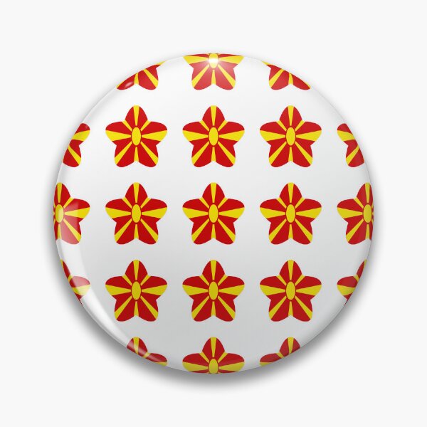 Item preview, Macedonia Flag Star Pattern designed and sold by TheIconSmith.