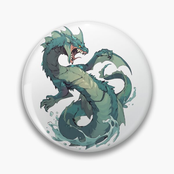 Item preview, Legendary Creatures: Leviathan Sea Serpent designed and sold by bapupa.
