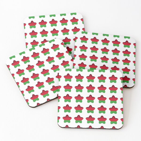 Item preview, Malawi Flag Star Pattern designed and sold by TheIconSmith.