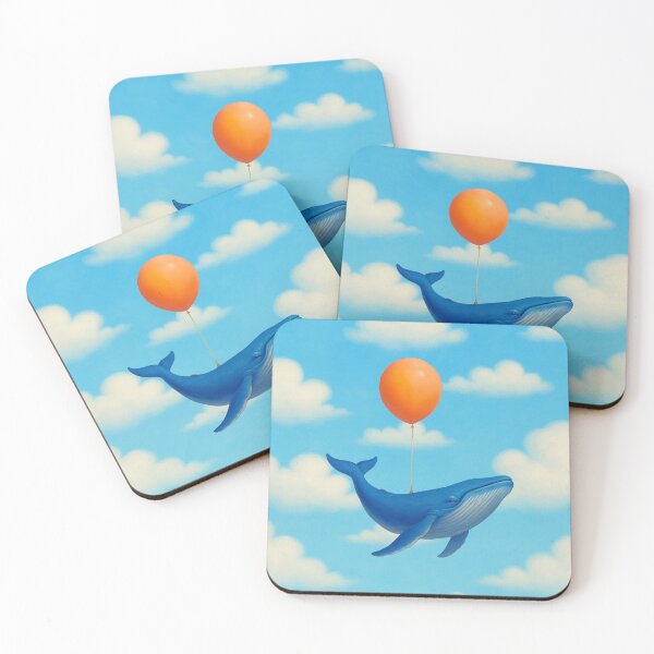 Item preview, Whale Balloon – A Surreal Shift in Perspective designed and sold by Patternicity.
