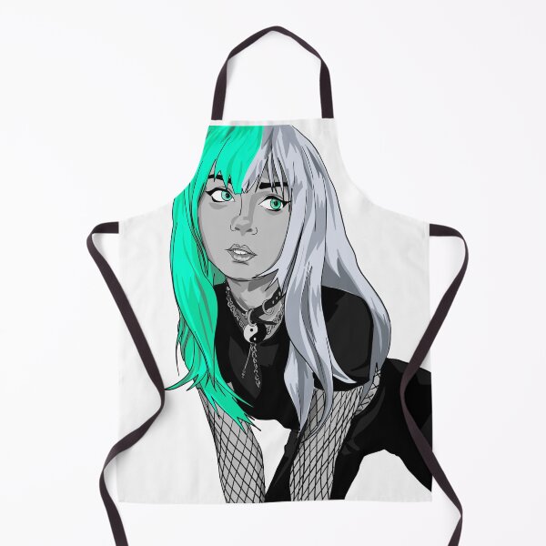 Aperçu de l'œuvre Fille emo / Cheveux cool créée et vendue par NinaverseStudio.