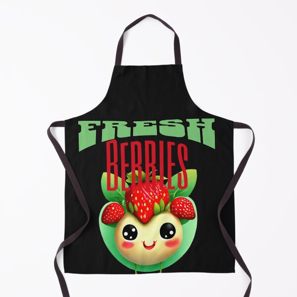 Item preview, Fresh Berries Strawberry design in Greens and Reds designed and sold by Jessielee72.