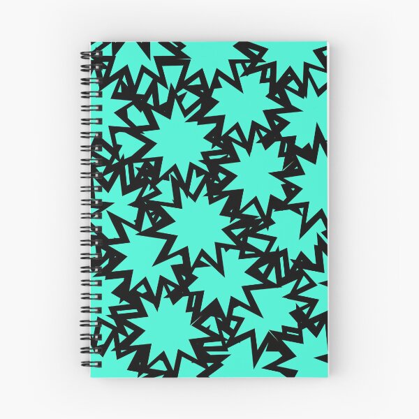 Item preview, Stars And Stars Design Black and Teal designed and sold by TerenceLacey.