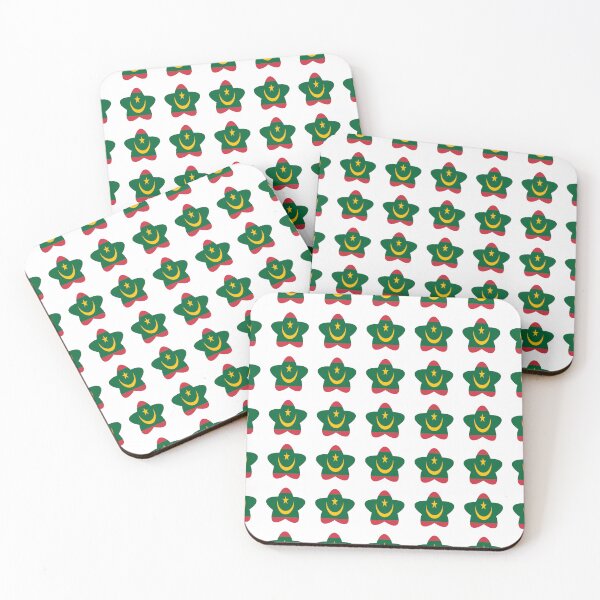 Item preview, Mauritania Flag Star Pattern designed and sold by TheIconSmith.