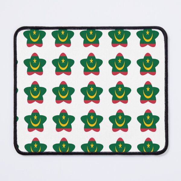 Item preview, Mauritania Flag Star Pattern designed and sold by TheIconSmith.