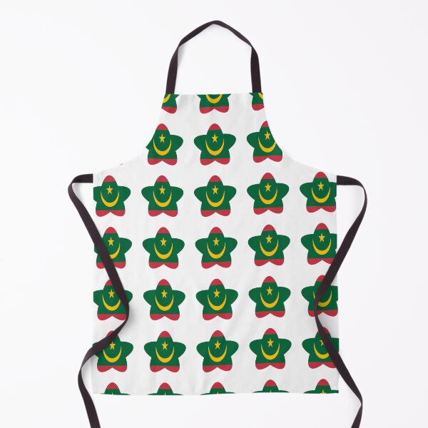 Item preview, Mauritania Flag Star Pattern designed and sold by TheIconSmith.
