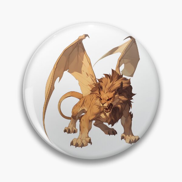 Item preview, Legendary Creatures: Mythical Manticore Beast designed and sold by bapupa.
