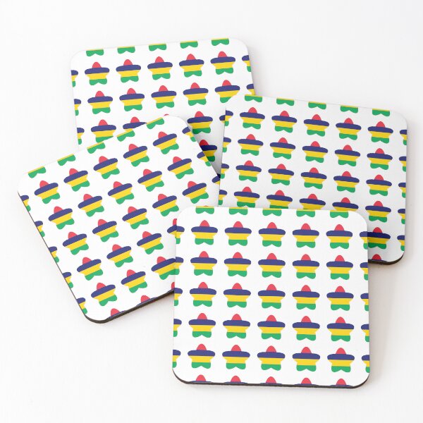 Item preview, Mauritius Flag Star Pattern designed and sold by TheIconSmith.