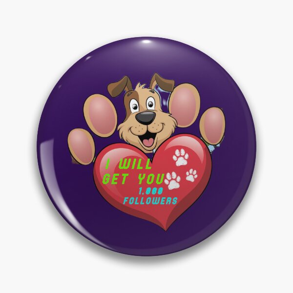 Item preview, I Will Get You 1000 Followers designed and sold by AlienAlmanac.