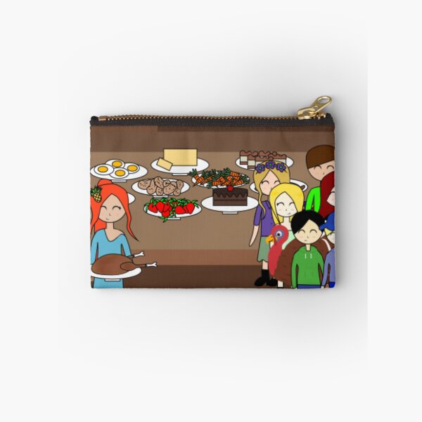 Item preview, Julia with cooked turkey at the turkey's house designed and sold by GooglyEyes-.