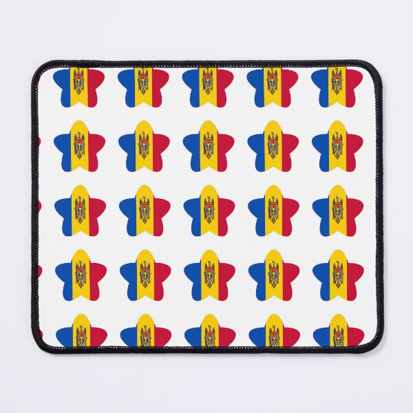 Item preview, Moldova Flag Star Pattern designed and sold by TheIconSmith.