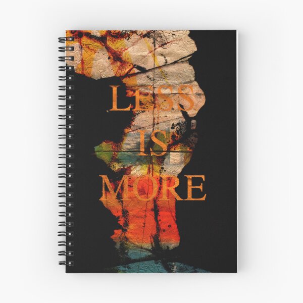 Item preview, Less is More Inspirational Text Art  designed and sold by NickDedidis.