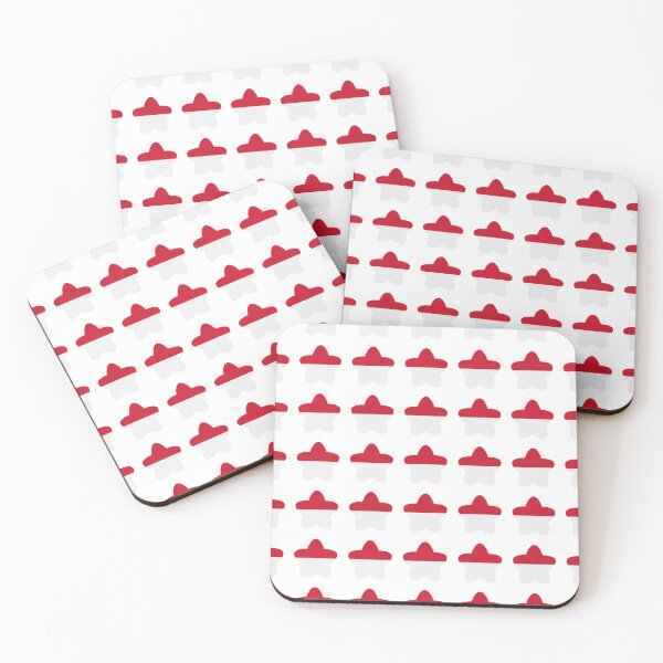 Item preview, Monaco Flag Star Pattern designed and sold by TheIconSmith.