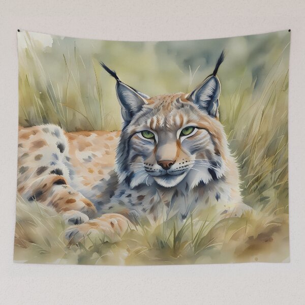 Item preview, Lynx Resting in Grass designed and sold by CalmnessbyChoice.