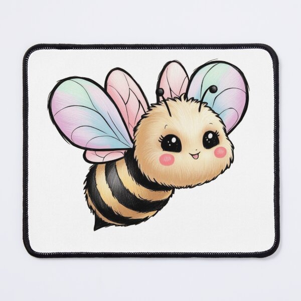 Item preview, Cute Happy Bumblebee designed and sold by PinkiPop Studio.