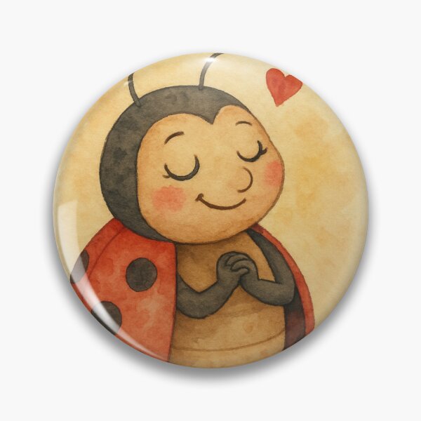 Item preview, Happy Little Ladybug Full of Love designed and sold by GusiaTreasures.