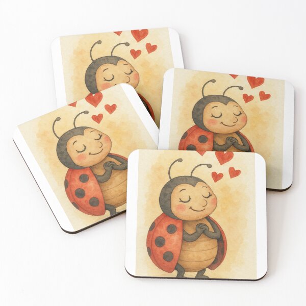 Item preview, Happy Little Ladybug Full of Love designed and sold by GusiaTreasures.