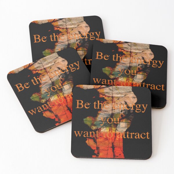 Item preview, Be the energy you want to Attract Text art designed and sold by NickDedidis.