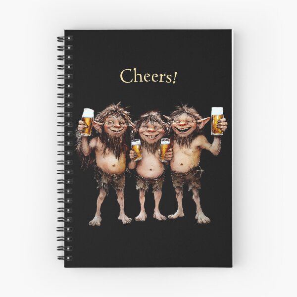 Item preview, Cheers, goblincore drinking t shirt designed and sold by Danicus666.