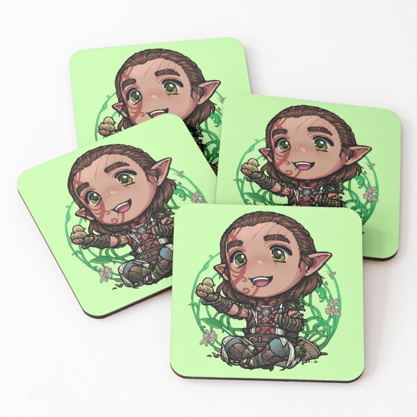 Artikelvorschau, Druide Halsin Chibi entworfen und verkauft von ghostfire.