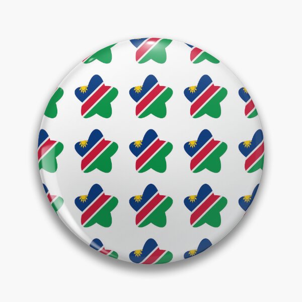 Item preview, Namibia Flag Star Pattern designed and sold by TheIconSmith.