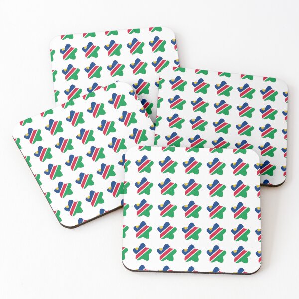 Item preview, Namibia Flag Star Pattern designed and sold by TheIconSmith.