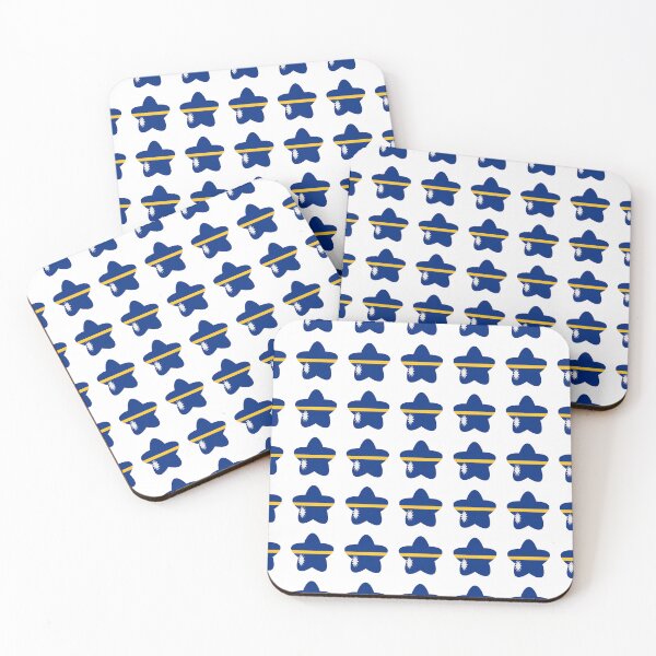 Item preview, Nauru Flag Star Pattern designed and sold by TheIconSmith.