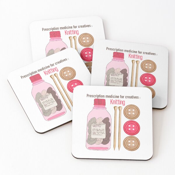 Item preview, Prescription medicine for creatives: knitting  designed and sold by A Sweet  Fragrance Art.