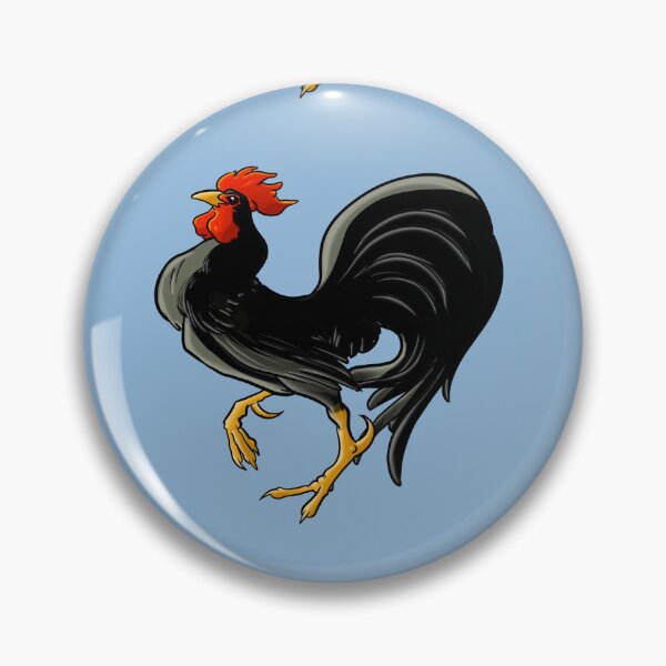 Item preview, Zodiac Rooster Pattern – Blue Clarity | SRBartist Style designed and sold by SRBartist.