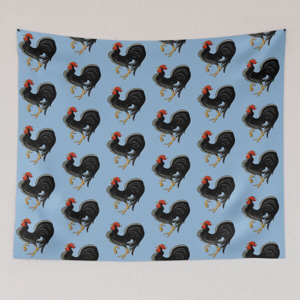 Item preview, Zodiac Rooster Pattern – Blue Clarity | SRBartist Style designed and sold by SRBartist.