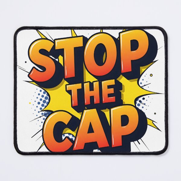 Item preview, Stop The Cap Comic Graphic designed and sold by Ink & Quip.