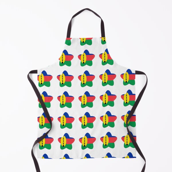 Item preview, New Caledonia Flag Star Pattern designed and sold by TheIconSmith.