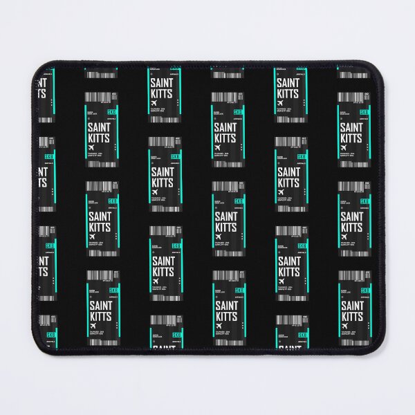 Item preview, Saint Kitts Boarding pass Sticker designed and sold by TulipaGraphics.