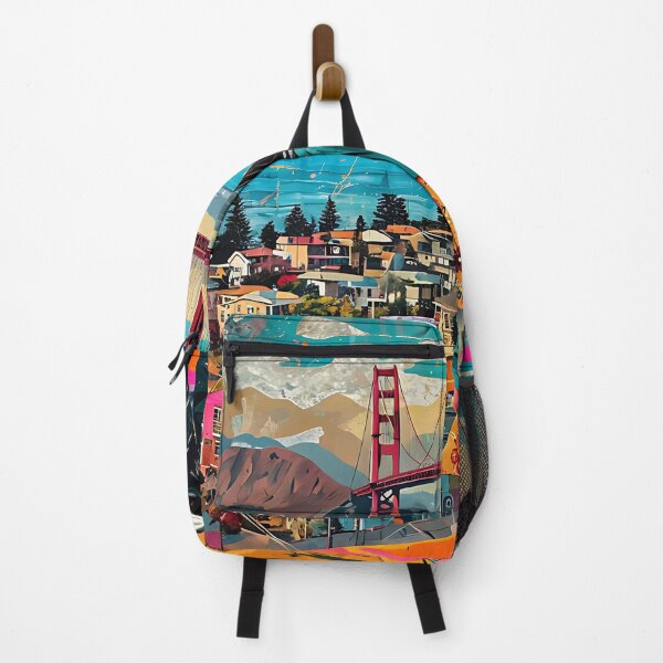 Item preview, Couple Admiring Golden Gate Bridge Poster designed and sold by FestivityFinds.