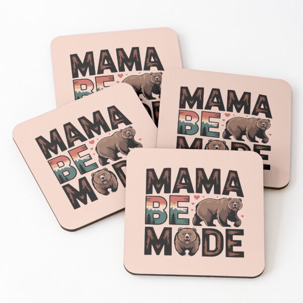 Item preview, Mama Bear Mode – Fierce and Loving Protective Mom Design designed and sold by MarJul.