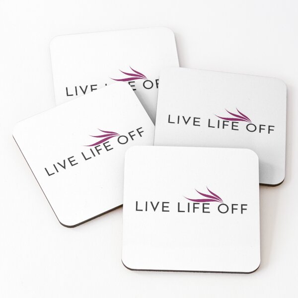 Item preview, Live life off white  designed and sold by Live-life-off.