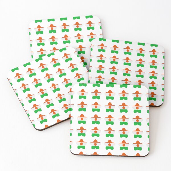 Item preview, Niger Flag Star Pattern designed and sold by TheIconSmith.