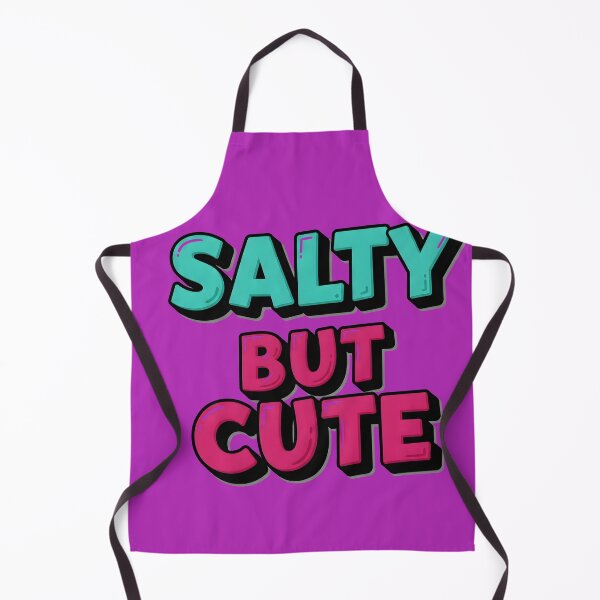 Item preview, Salty But Cute Adorable Grumpy Comic Graphic designed and sold by Ink & Quip.
