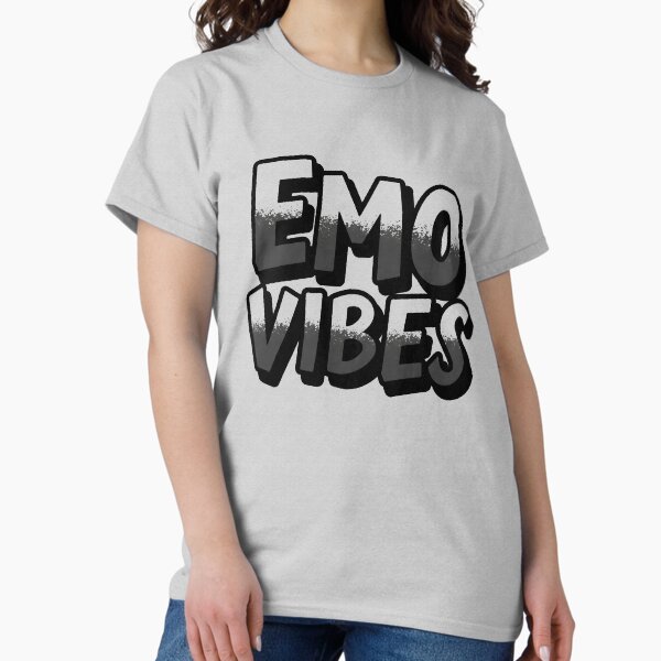 Item preview, Emo Vibes Dark Aesthetic Comic Graphic designed and sold by Ink & Quip.