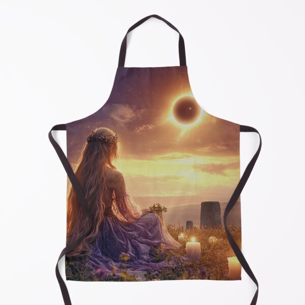 Item preview, Pagan Worshipping the Eclipse designed and sold by MyMagicalPlace.