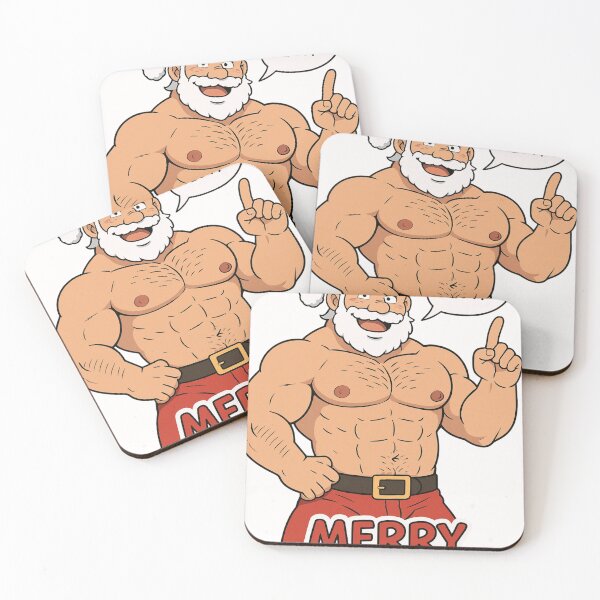 Item preview, Merry Christmas Fel My Ass Guy – Gay Santa Cartoon Humor designed and sold by Places On Earth.