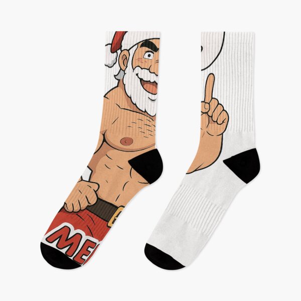 Item preview, Merry Christmas Fel My Ass Guy – Gay Santa Cartoon Humor designed and sold by Places On Earth.