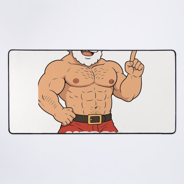 Item preview, Merry Christmas Fel My Ass Guy – Gay Santa Cartoon Humor designed and sold by Places On Earth.