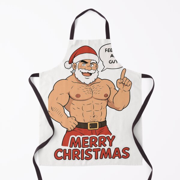 Item preview, Merry Christmas Fel My Ass Guy – Gay Santa Cartoon Humor designed and sold by Places On Earth.