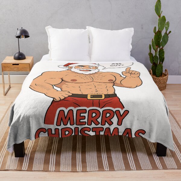 Item preview, Merry Christmas Fel My Ass Guy – Gay Santa Cartoon Humor designed and sold by Places On Earth.