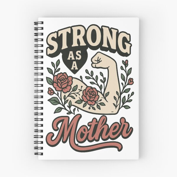 Item preview, Strong as a Mother – Funny Floral Fitness Momma designed and sold by Rajasekar.
