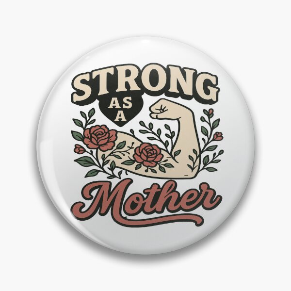 Item preview, Strong as a Mother – Funny Floral Fitness Momma designed and sold by Rajasekar.