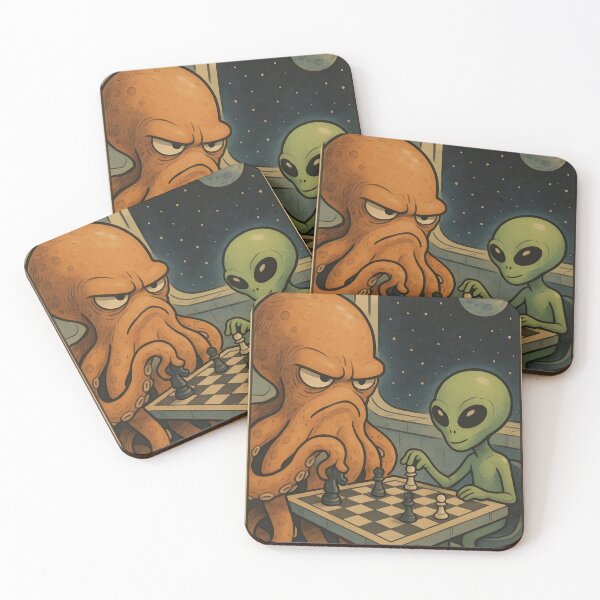 Item preview, Galactic Gambit: Octopus Vs Alien designed and sold by MickeyRemnant.